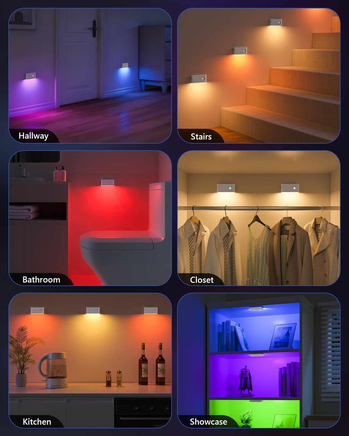 Magic Motion Sensor Stair Lights